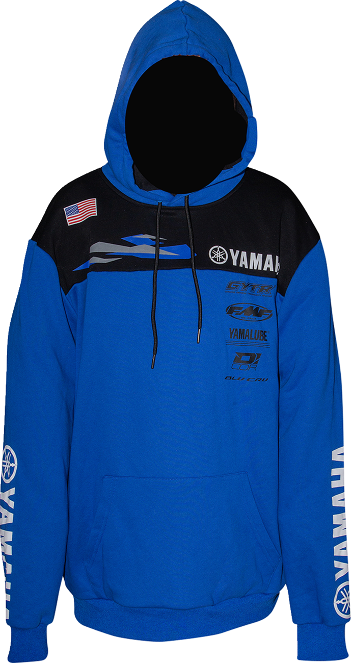 D'COR VISUALS Yamaha Team2 Sweatshirt - Blue - Large 85-224-3