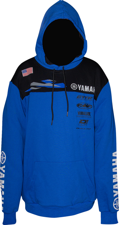 D'COR VISUALS Yamaha Team2 Sweatshirt - Blue - Large 85-224-3