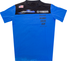 D'COR VISUALS Yamaha Team2 T-Shirt - Blue - Large 80-138-3