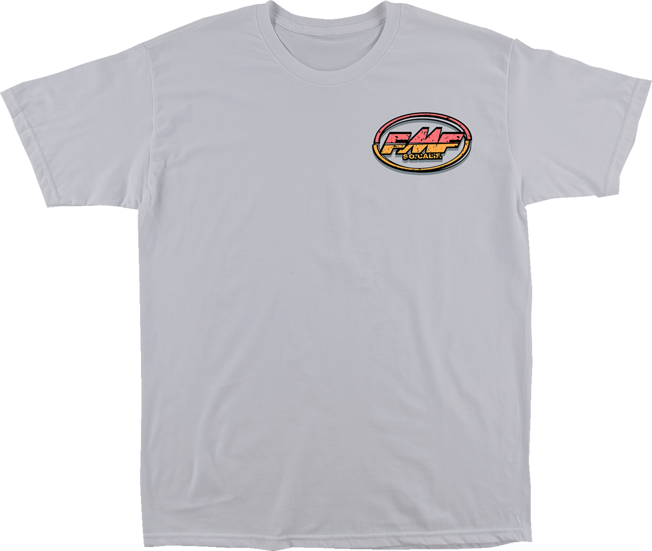 FMF Askew T-Shirt - Silver - Medium SU26118906-SIL-M
