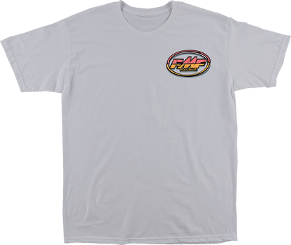 FMF Askew T-Shirt - Silver - Medium SU26118906-SIL-M