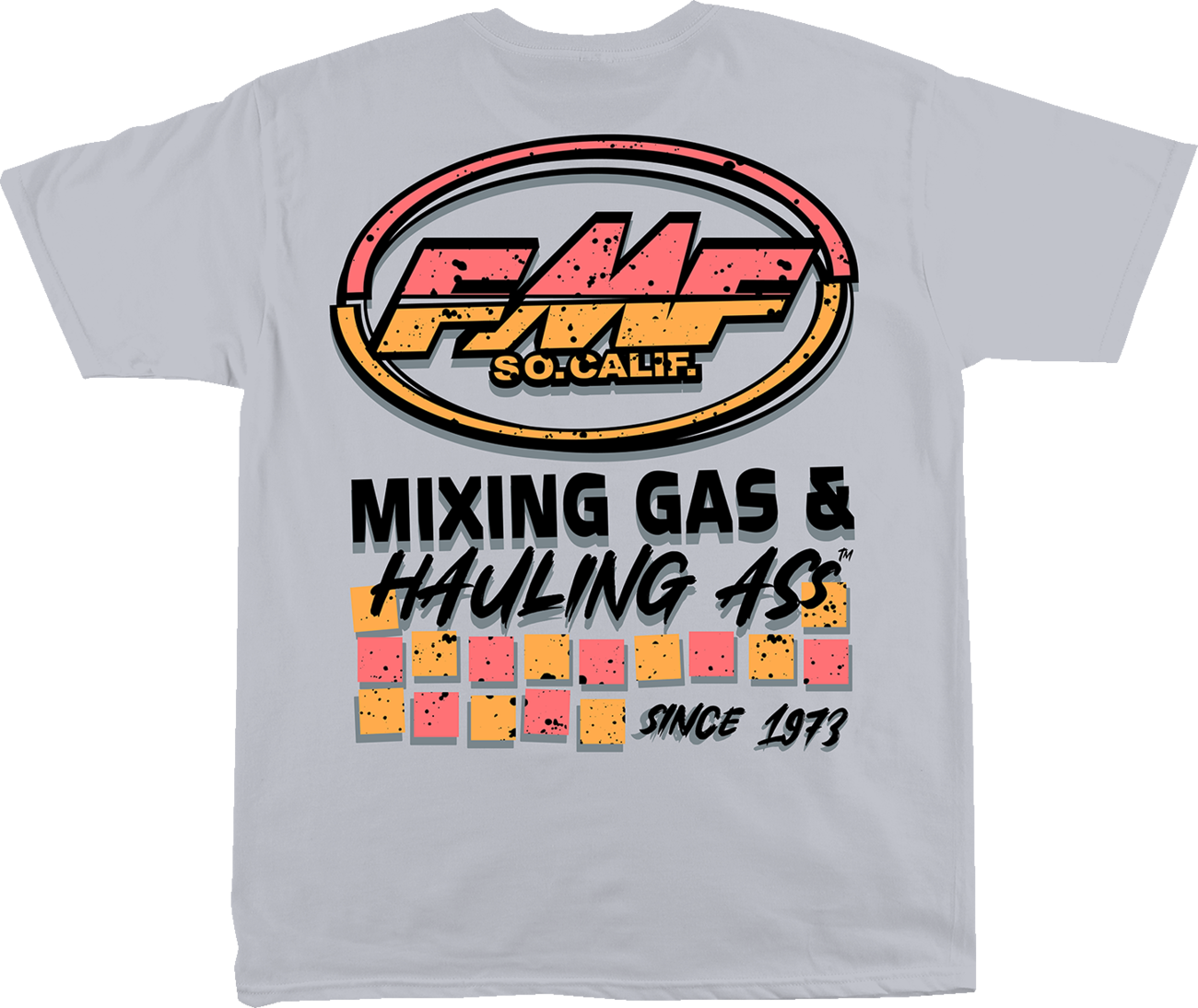 FMF Askew T-Shirt - Silver - Medium SU26118906-SIL-M