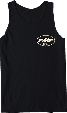 FMF Lean In Tank Top - Black - Medium SU26123900-BLK-M