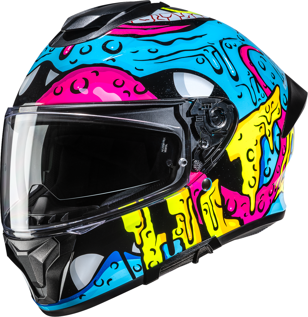 HJC C71 Helmet - Squeeze - MC28 - Small FP69NUS4328V