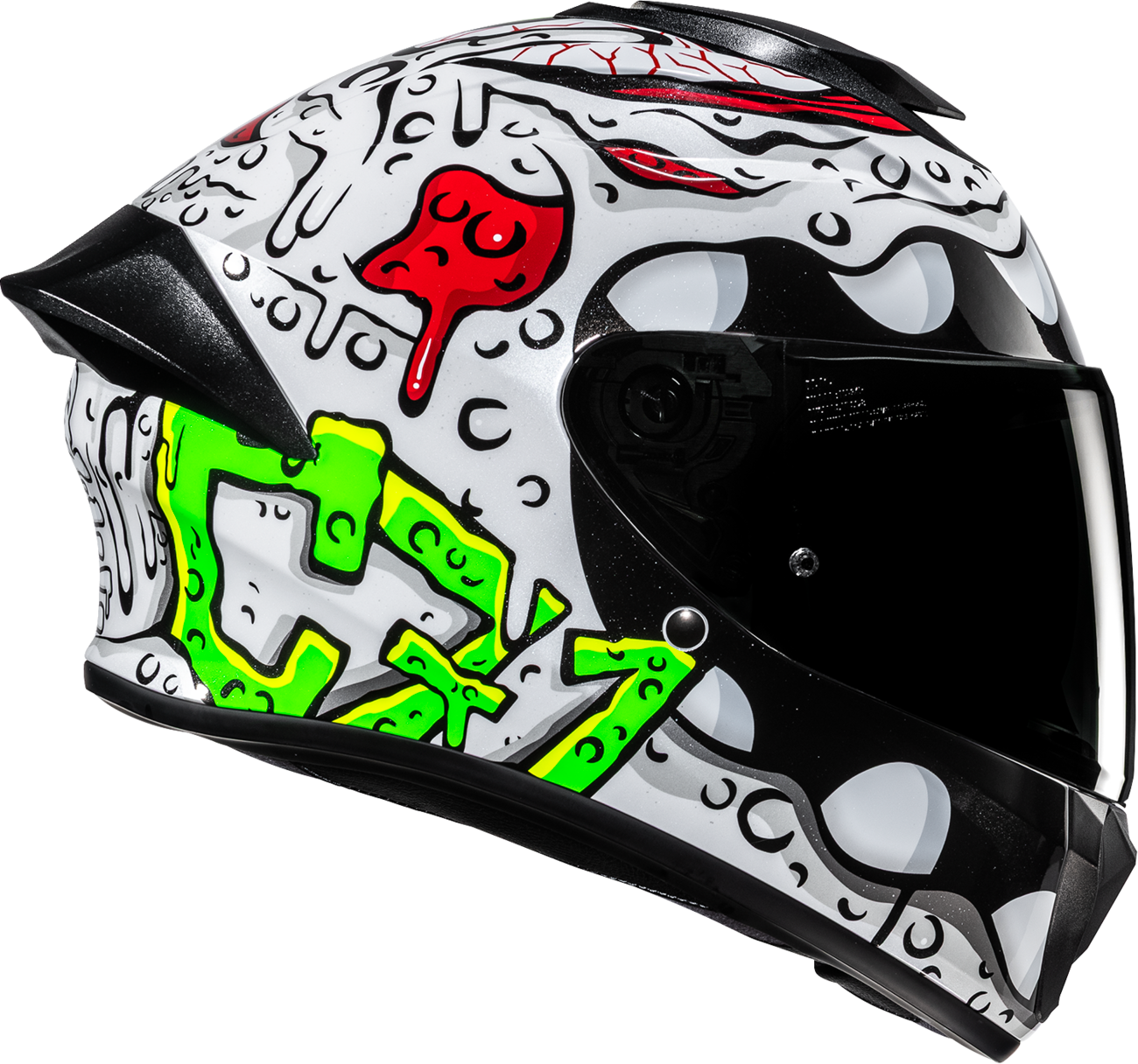 HJC C71 Helmet - Squeeze - MC41 - Large FP69NUS6341V