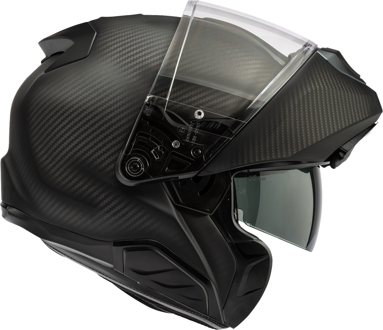 HJC RPHA 91 Carbon Modular Helmet - Solid - Matte Carbon - Large EB19NUS63MCV
