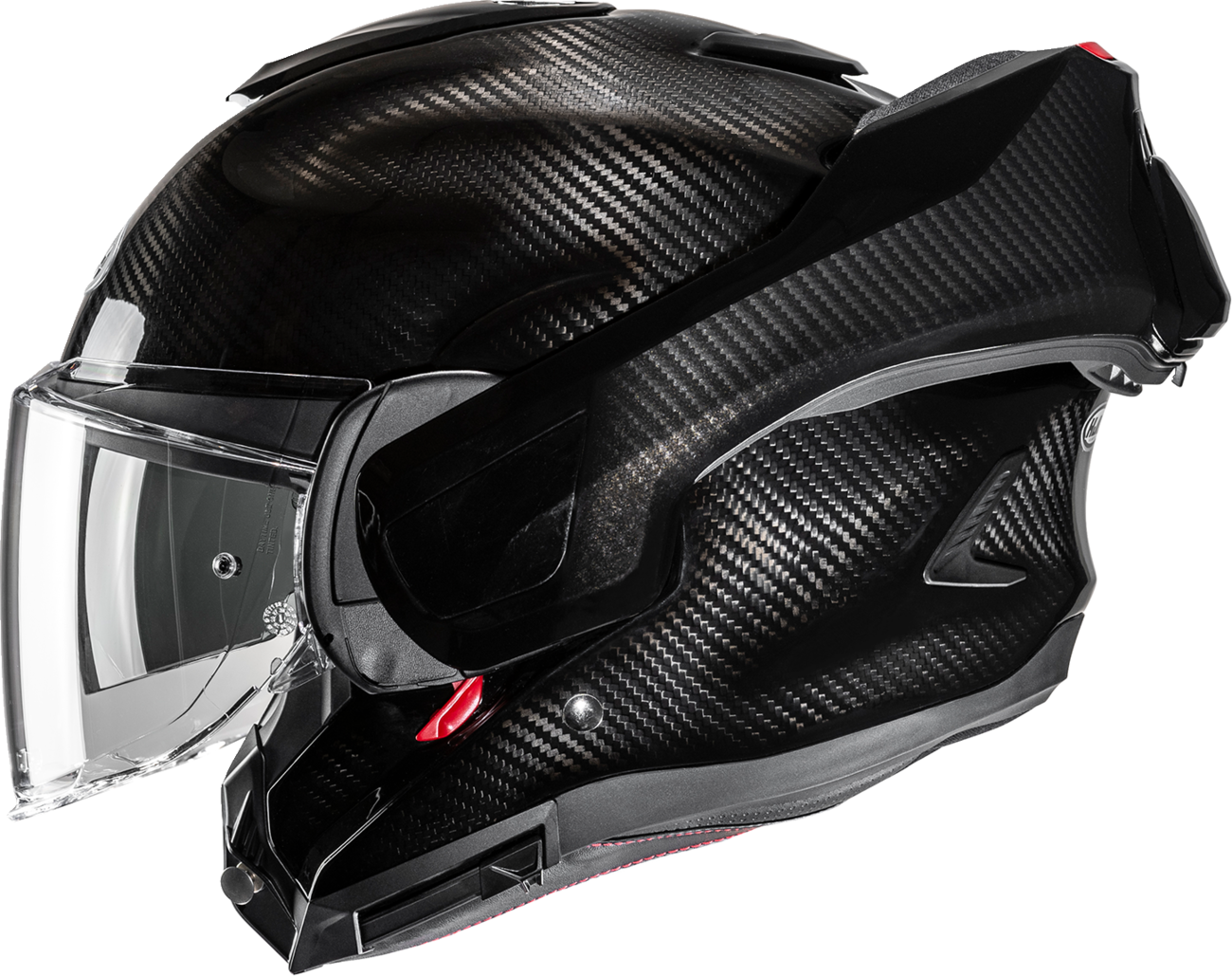 HJC F100 Carbon Modular Helmet - Solid - Matte Carbon - Medium EB20NUS51MCV