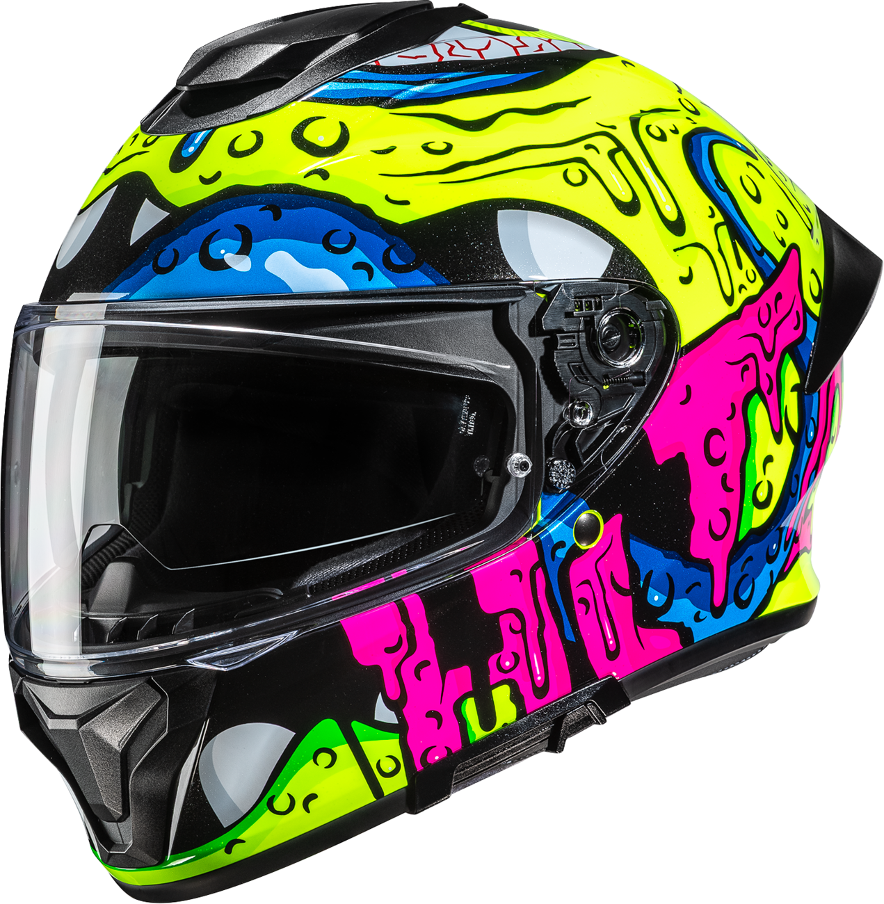 HJC C71 Helmet - Squeeze - MC32H - Small FP69NUS4332V