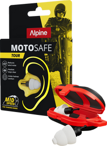 ALPINE HEARING PROTECTION MotoSafe Earplugs - 2026 - Tour 111.23.401 