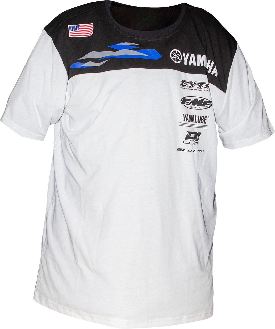 D'COR VISUALS Yamaha Team2 T-Shirt - White - Large 80-137-3
