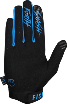 FIST HANDWEAR Youth Strapped Gloves - Fluro Blue - Medium F-GSY-01851-M