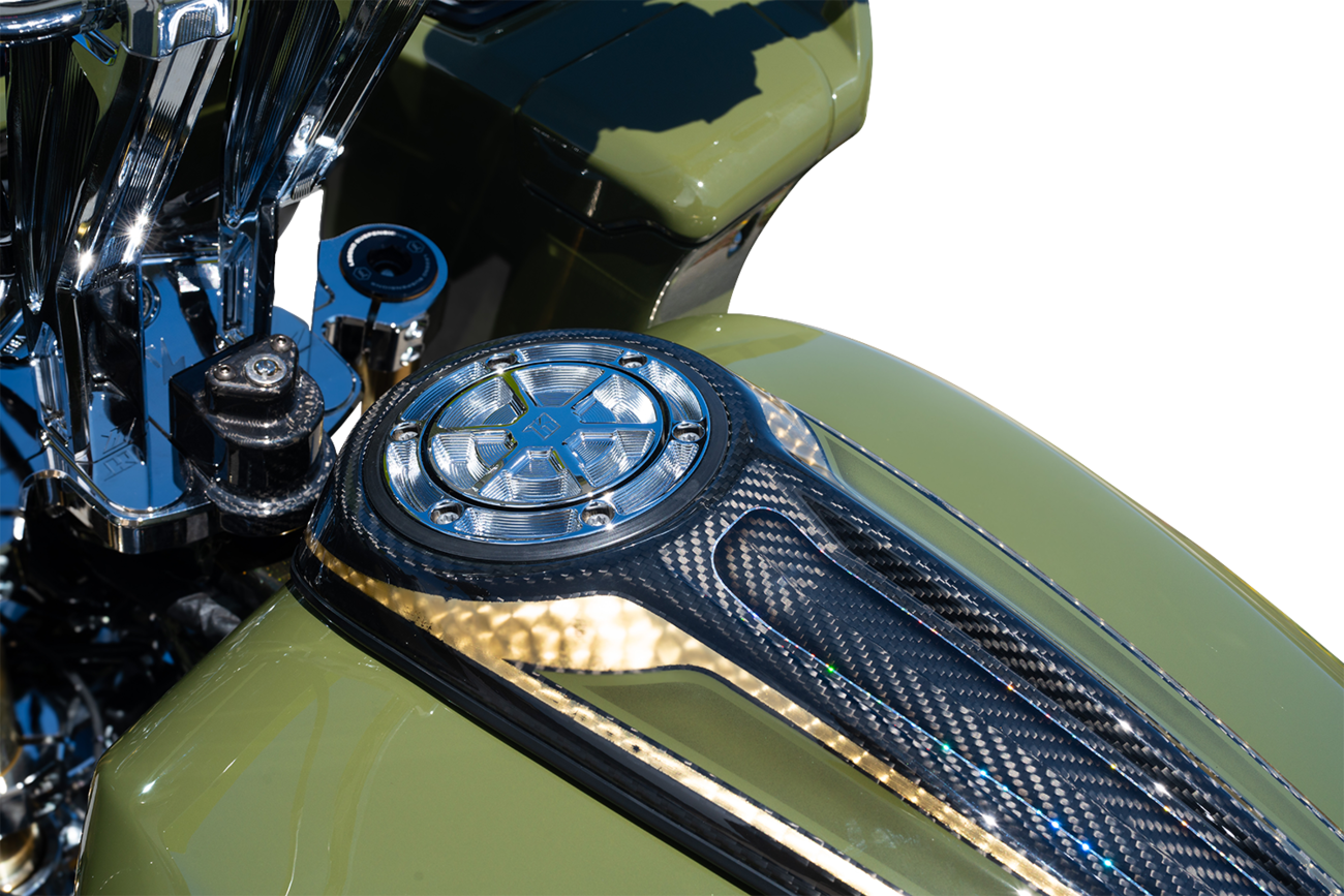 KODLIN USA Ascent Pro Gas Cap - Chrome KUS61201