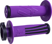 ODI Emig Pro V2 Lock-On Grips - Purple/Black H36EPPRB