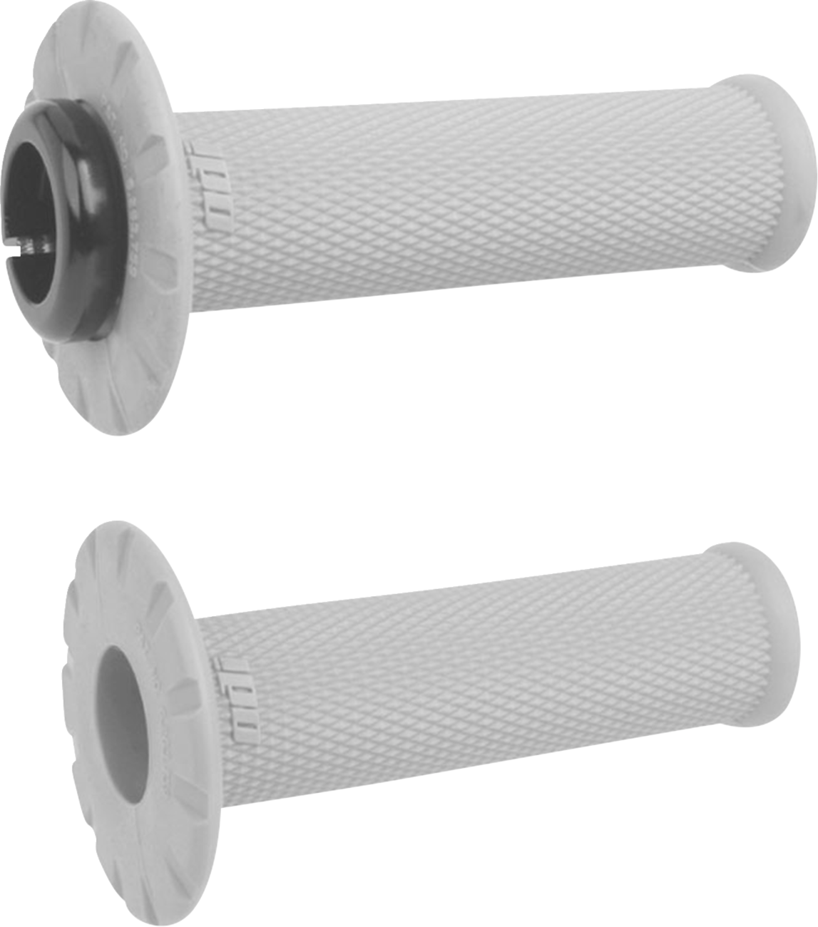 ODI Universal No-Waffle Lock-On Grips - White N20UNWW