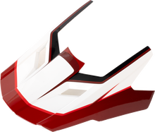 Z1R Dirt Maxx Visor Kit - Vortex - Red/White - XS-M 0132-1931