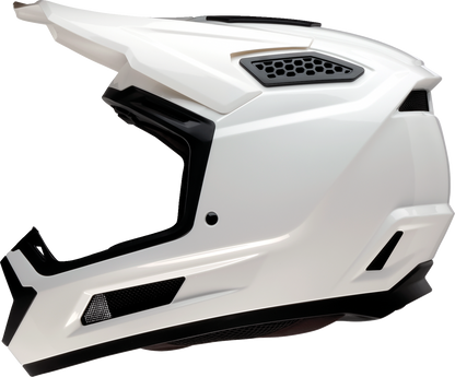 Z1R Dirt Maxx Helmet - Solid - White - Medium 0110-9927