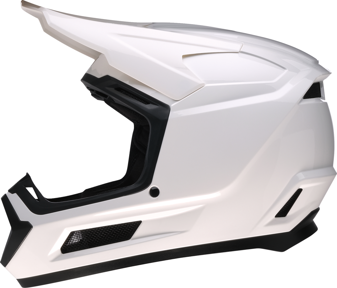 Z1R Youth Dirt Maxx Helmet - Solid - White - Medium 0111-1876