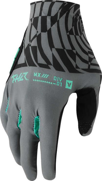THOR Sportmode Mind Control Gloves - Charcoal/Black - Medium 3330-9102