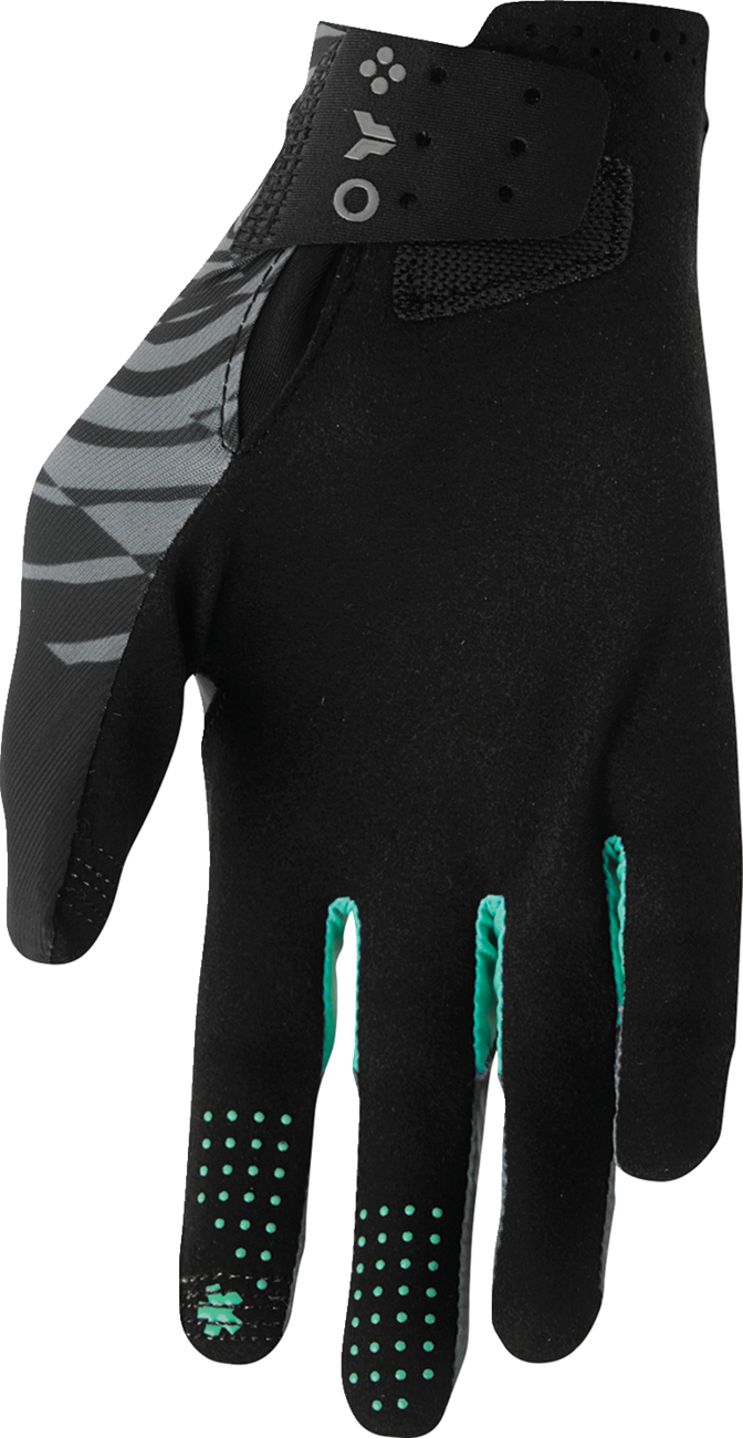 THOR Sportmode Mind Control Gloves - Charcoal/Black - Medium 3330-9102