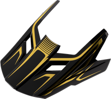 Z1R Dirt Maxx Visor Kit - Monogram - Black/Gold - XS-M 0132-1942