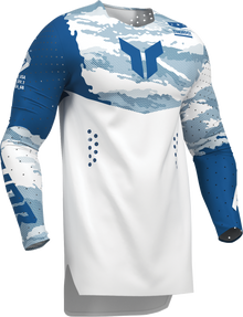 THOR Sportmode Recon LE Jersey - White/Blue - Large 2910-9079