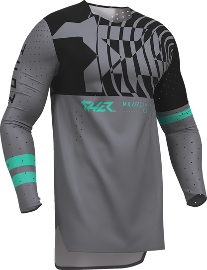 THOR Sportmode Mind Control Jersey - Charcoal/Black - Small 2910-8762