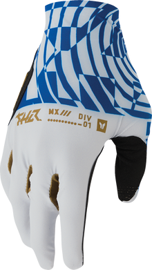 THOR Sportmode Mind Control Gloves - Light Gray/Blue - XL 3330-9129