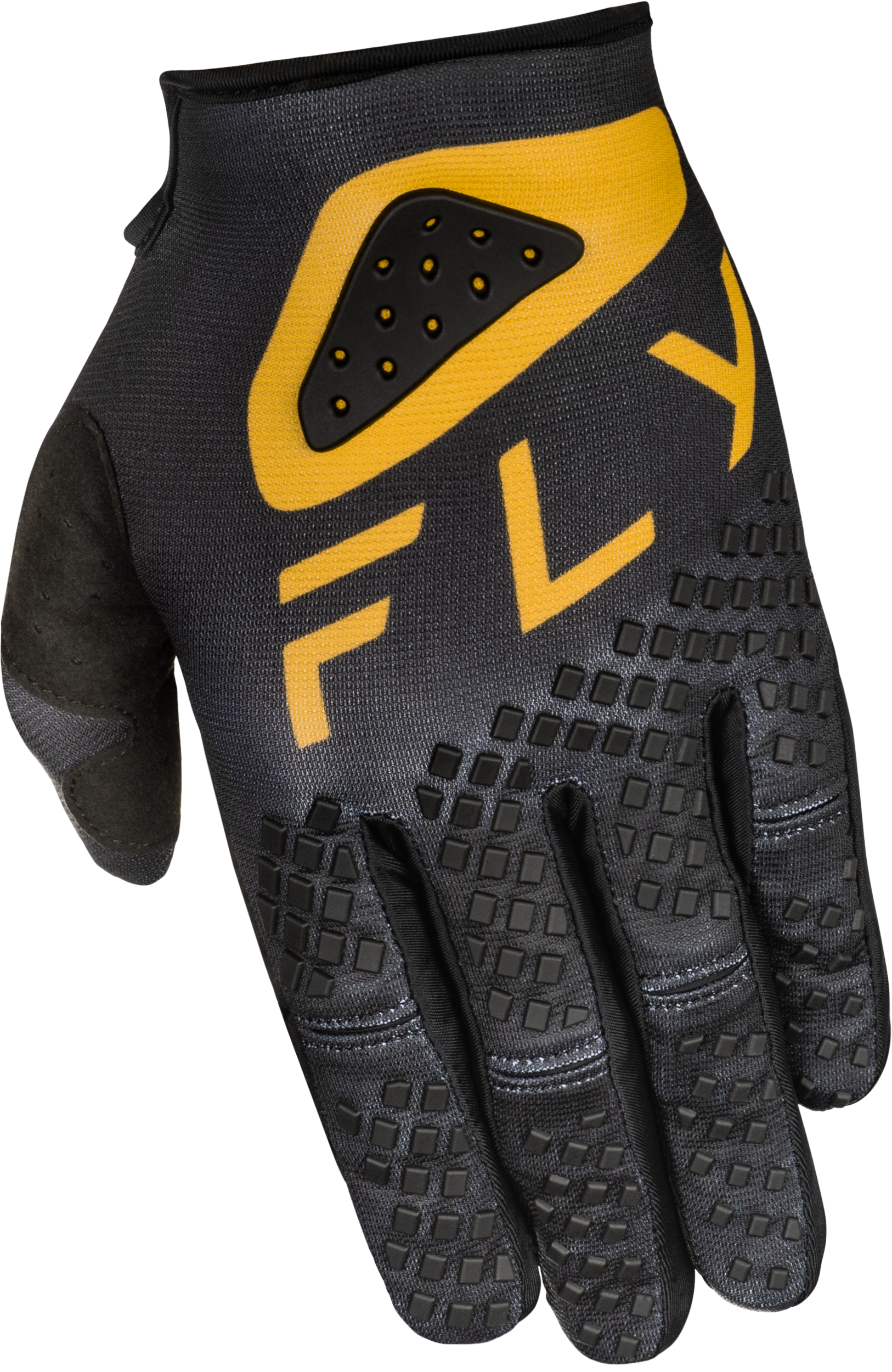 Kinetic Center Gloves Black/Gold 3x