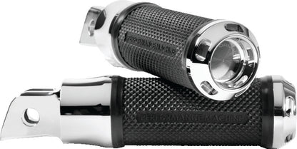 Performance Machine Footpegs Apex Rider - Chrome
