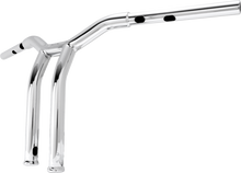 BURLY BRAND Dominator Handlebar - Touring/Softail - 12" - Chrome B12-6082C
