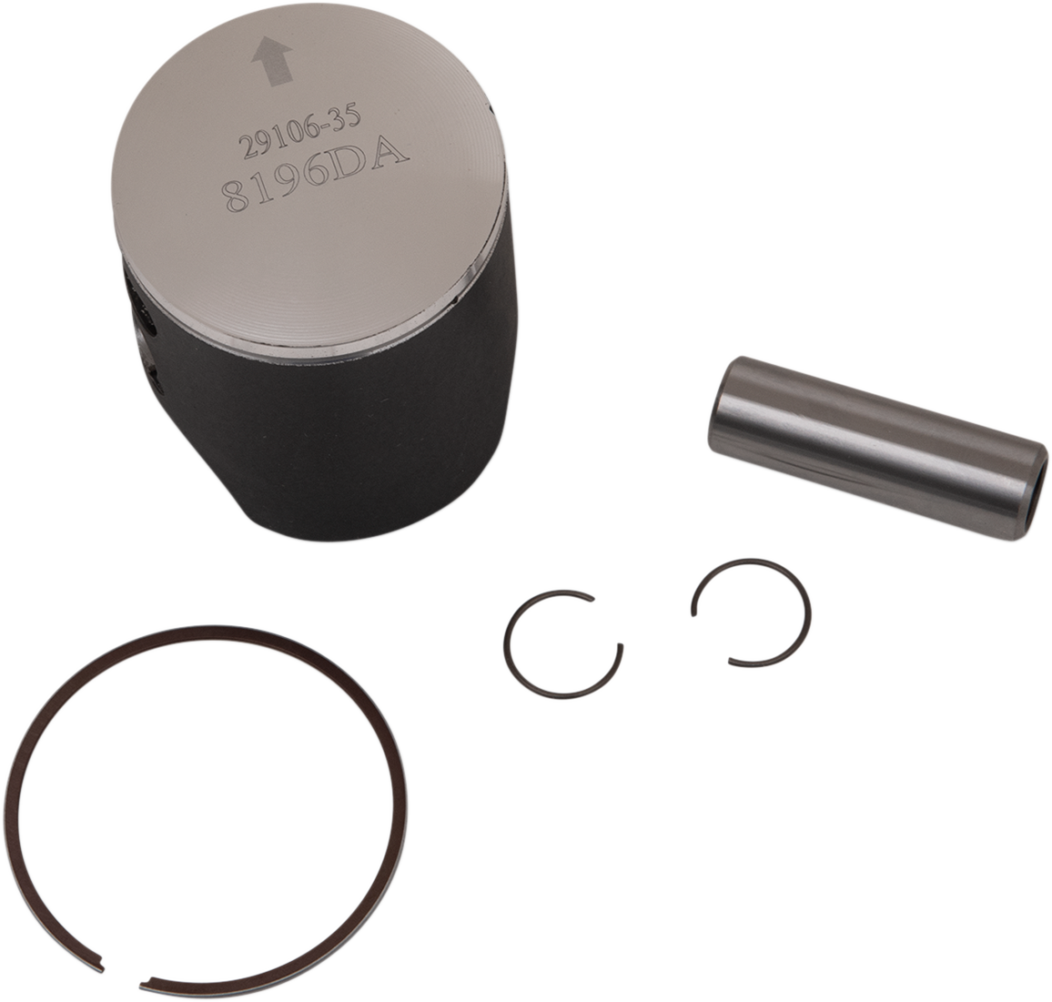 WOSSNER Piston Kit - 44.45 mm - Kawasaki | Suzuki 8196DA