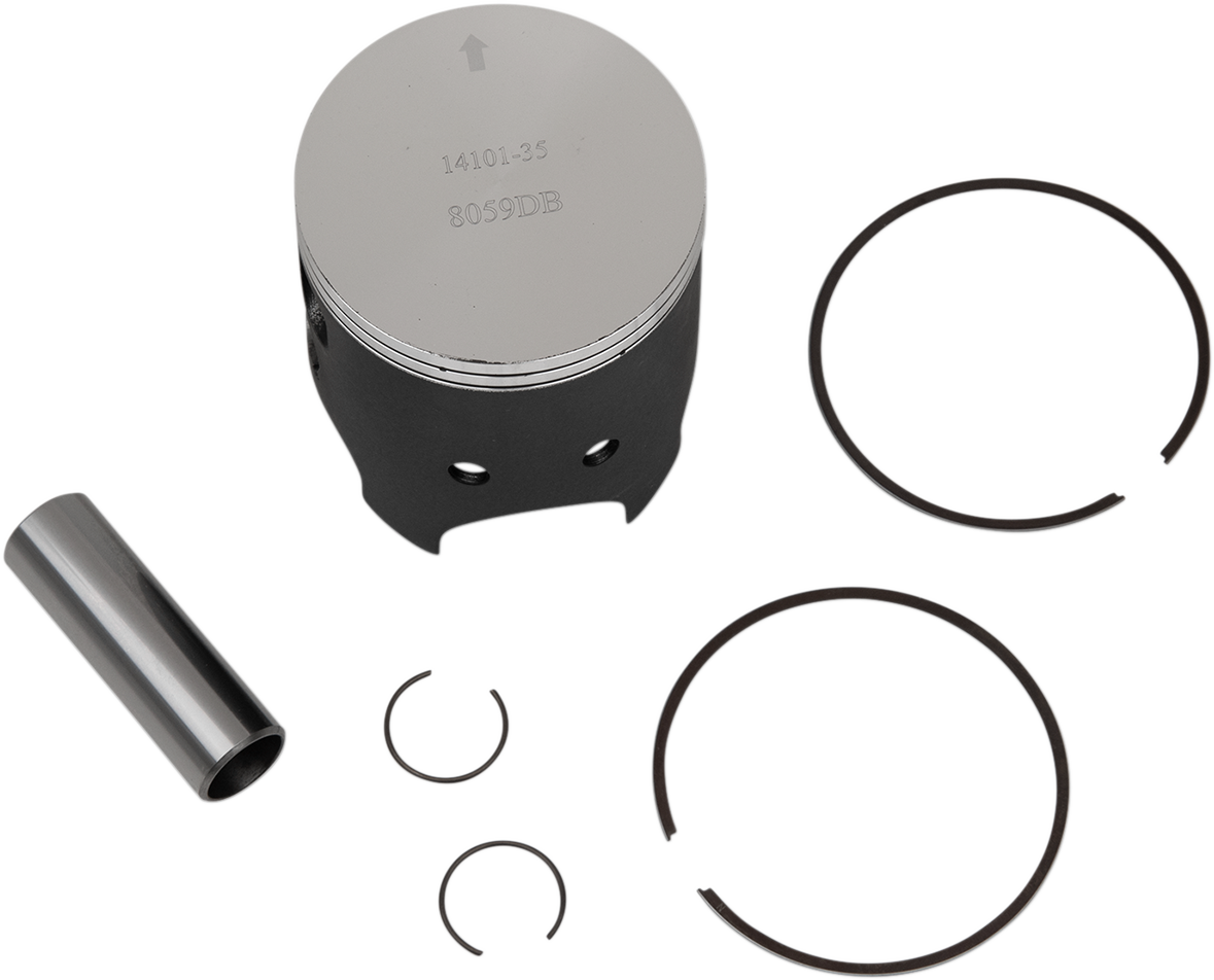 WOSSNER Piston Kit - 66.35 mm - Suzuki 8059DB