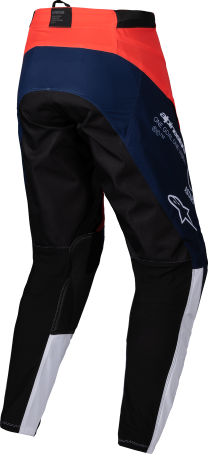 Pro Dura Pants Navy/Hot Orange/White 34