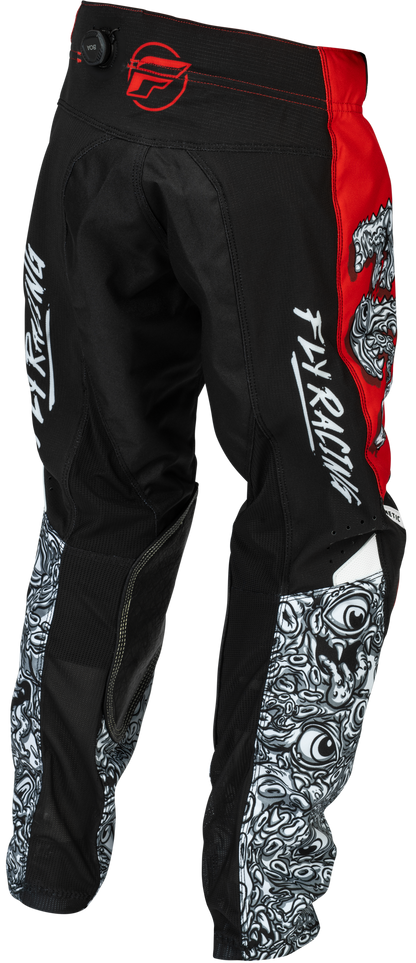 Youth Kinetic Mutant Pants Red/White/Black Sz 18