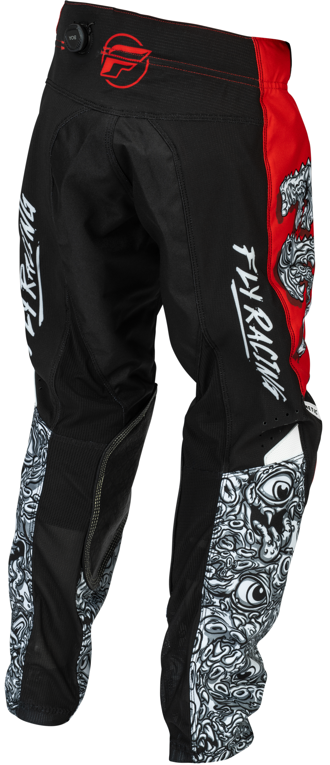 Youth Kinetic Mutant Pants Red/White/Black Sz 20