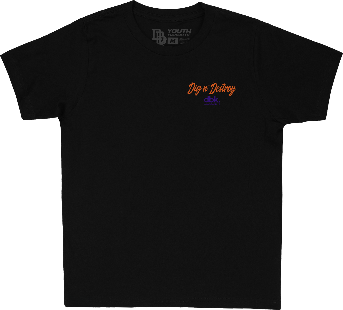 Boneyard Youth Tee Black Ys