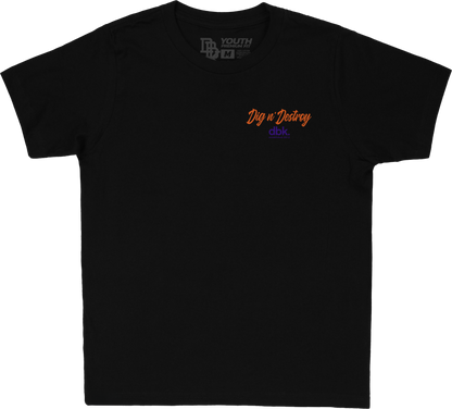 Boneyard Youth Tee Black Ys