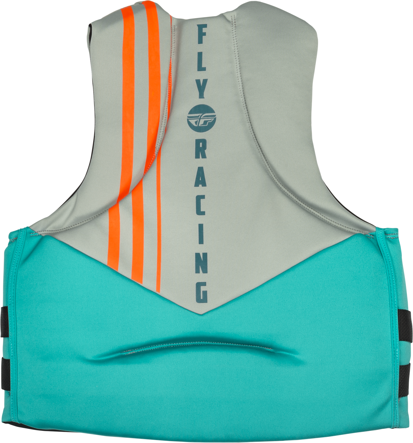 Neoprene Flotation Vest Teal/Grey/Orange Md
