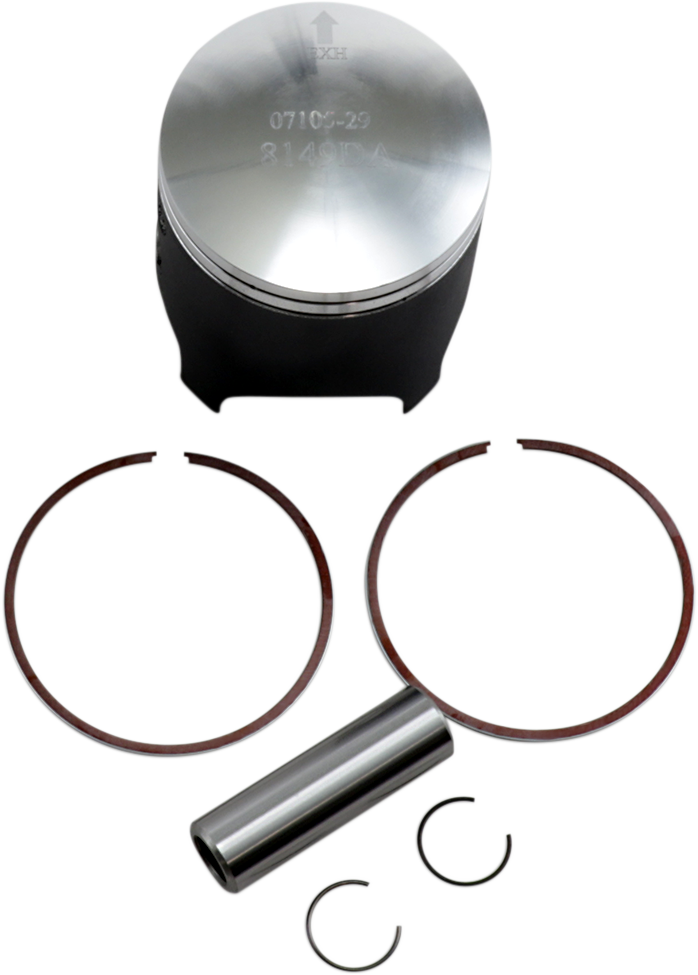 WOSSNER Piston Kit - 55.44 mm - Honda 8149DA