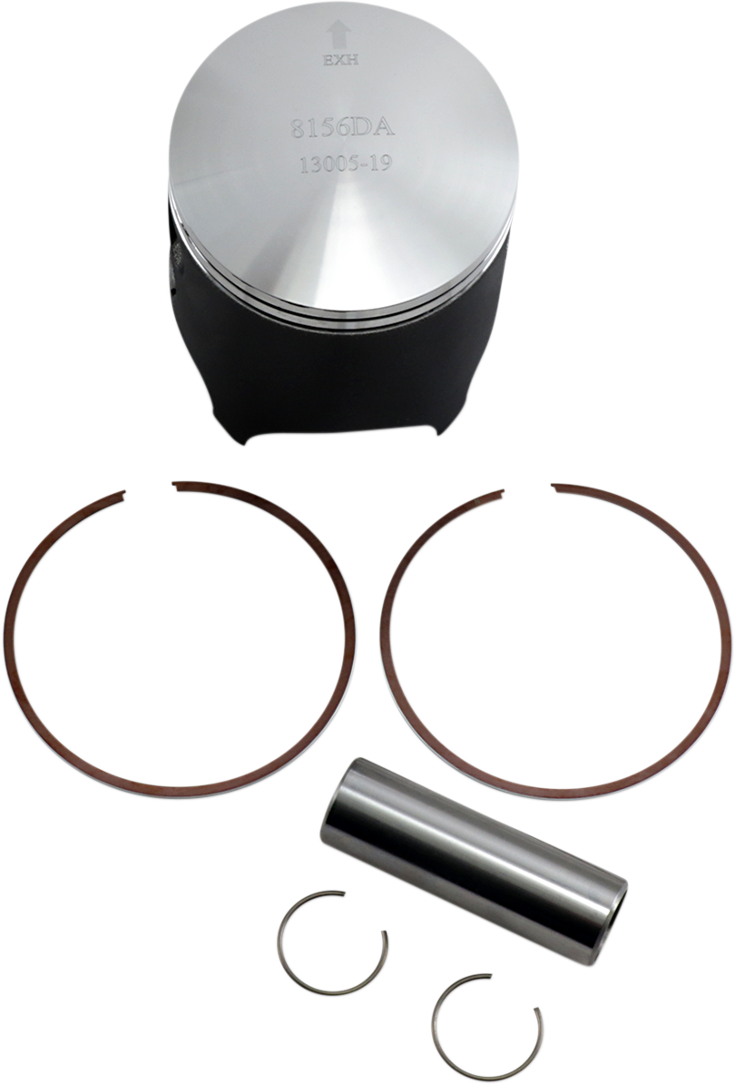 WOSSNER Piston Kit - 66.44 mm - Honda 8156D050