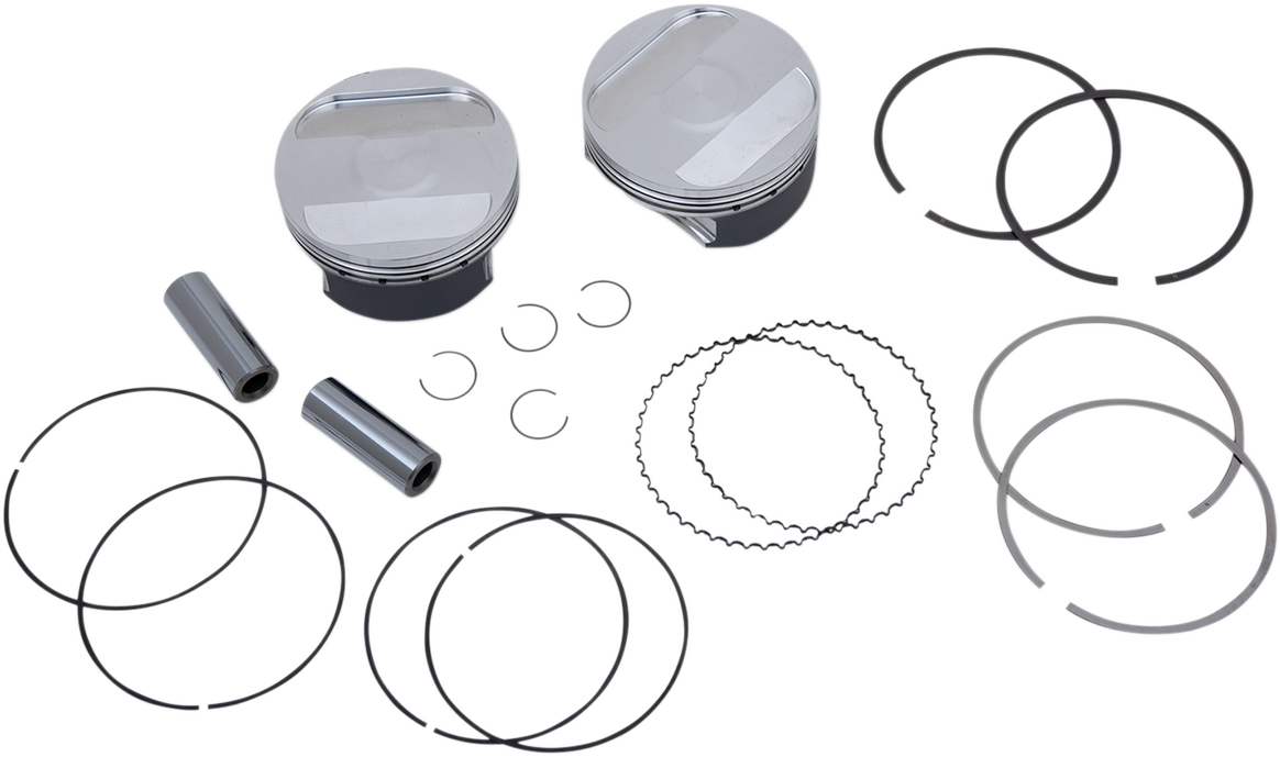 WOSSNER Piston Kit - 97.95 mm - Polaris K8897D500-2