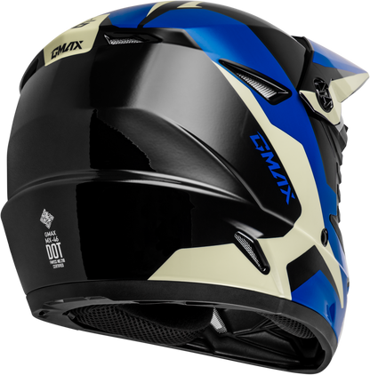 Mx 46y Cyclus Helmet Black/Blue Ys