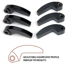 Hypershift Aggressive Med Tip Machined Weights 3/Pk 54g