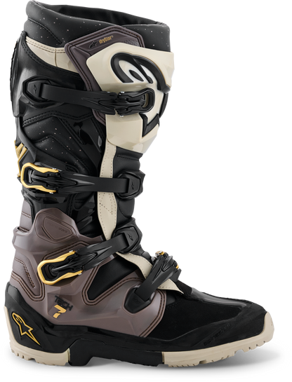 Tech 7 Enduro Drystar Black/Dark Gry/Gold 9