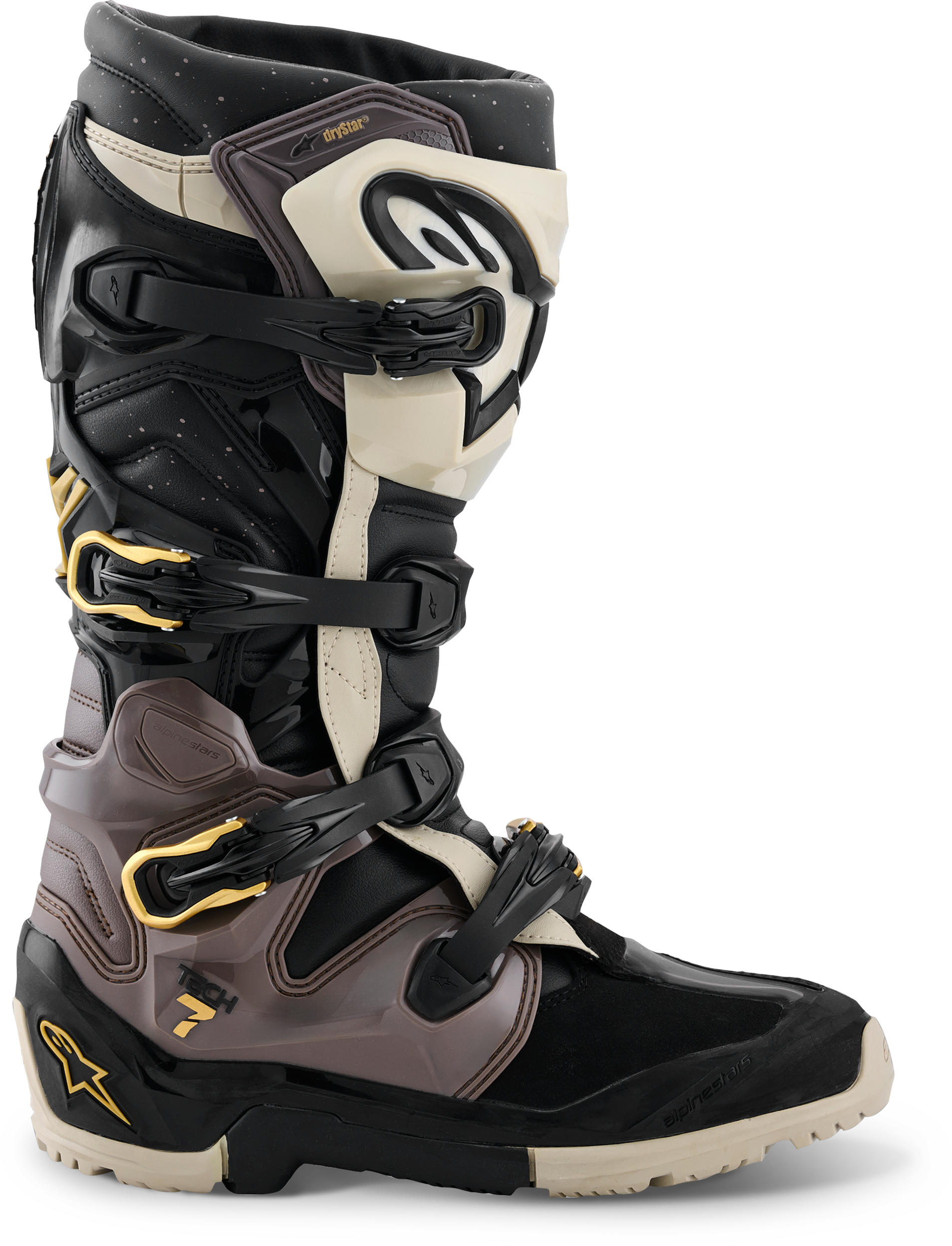 Tech 7 Enduro Drystar Black/Dark Gry/Gold 11