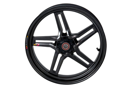 BST Rapid TEK 5 Split-Spoke Carbon Fiber Front Wheel for the BMW S1000RR & S1000R (10-20) - 3.5 x 17