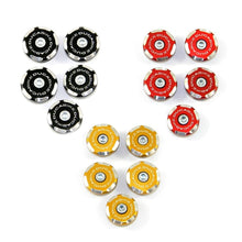 DBK Special Parts (Ducabike) Contrast Cut Frame Plug Kit for the Ducati Hypermotard