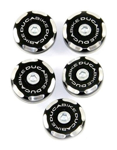 DBK Special Parts (Ducabike) Contrast Cut Frame Plug Kit for the Ducati 748/916/996/998