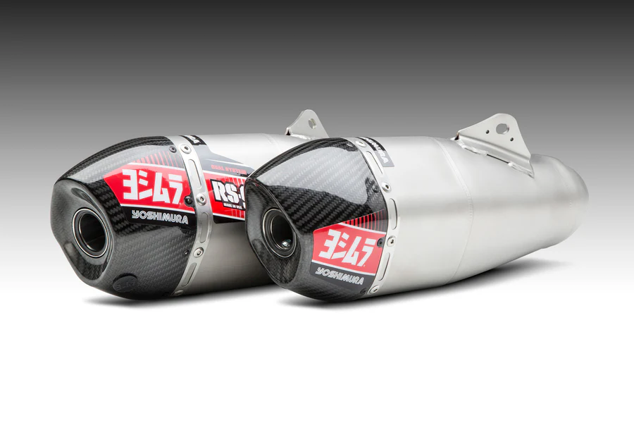 Rs 9t Header/Canister/End Cap Exhaust Dual System Ss Al Cf