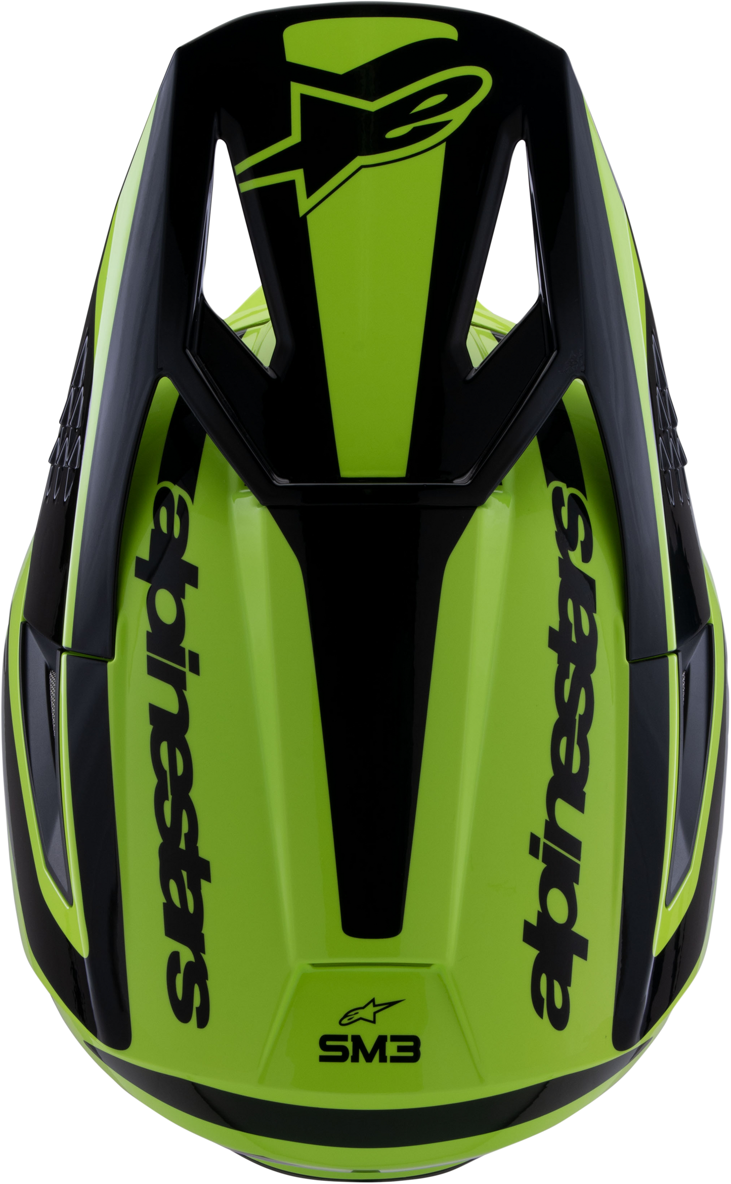 Sm3 Heat Helmet Yellow Fluo/Black Glossy 2x
